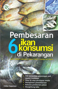 Image of Pembesaran 6 ikan konsumsi di Pekarangan