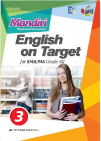 Image of Mandiri English on Target for SMA/MA Grade XII