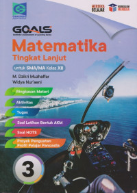 Image of Goals : Matematika Tingkat Lanjut untuk SMA/MA Kelas XII KM