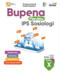 Image of Bupena Merdeka IPS Sosiologi untuk SMA/MA Kelas X