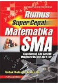 Image of Rumus Super Cepat Matematika SMA