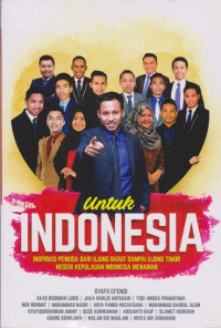 Image of Untuk Indonesia inspirasi pemuda dari ujung barat sampai ujung timur negeri kepulauan indonesia menawan